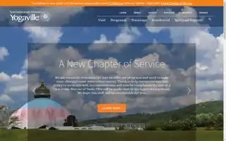 Yogaville.org Screenshot 2024-05-15 08:44:47