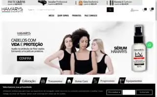 Hamaryscosmeticos.com.br Screenshot 2024-06-14 07:26:58