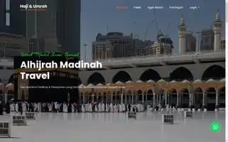 Alhijrahmadinahtravel.com Screenshot 2024-04-17 13:01:28