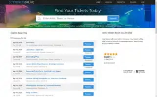 Cityticketsonline.org Screenshot 2024-04-16 07:28:18