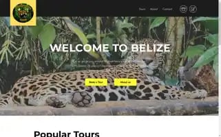 Thompsonstoursbelize.com Screenshot 2024-04-26 02:27:28