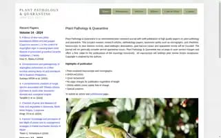 Plantpathologyquarantine.org Screenshot 2024-06-30 05:44:25