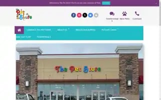 Thepetstorechambersburg.com Screenshot 2024-05-16 21:11:09