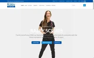 Raleyscrubs.com Screenshot 2024-05-13 15:08:45