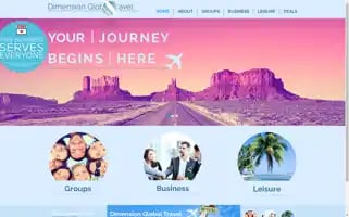 Dimensionglobaltravel.com Screenshot 2024-04-16 10:20:31