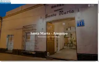 Santamartahotelarequipa.com Screenshot 2024-04-27 02:58:02