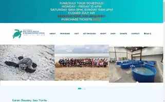Seaturtlehospital.org Screenshot 2024-07-01 04:34:51