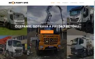 Betonpumpyspis.sk Screenshot 2024-06-15 22:18:53