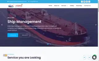 Asmsshipmanagement.com Screenshot 2024-07-07 10:44:05
