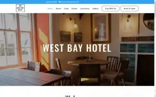 Westbayhotel.co.uk Screenshot 2024-04-16 05:09:49