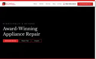 Dtappliance.com Screenshot 2024-05-09 11:56:08