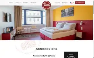 Avion-hotel.cz Screenshot 2024-04-23 22:37:49