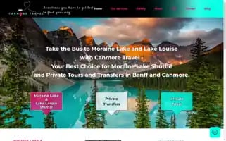 Canmore-travel.com Screenshot 2024-04-18 17:06:07