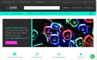 Supersilentdisco.nl Screenshot 2024-05-21 21:52:14