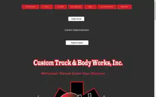 Customtruckandbodyworks.com Screenshot 2024-07-04 01:31:58