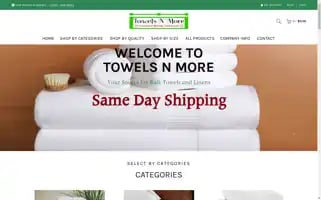 Towelsnmore.com Screenshot 2024-05-14 14:23:53
