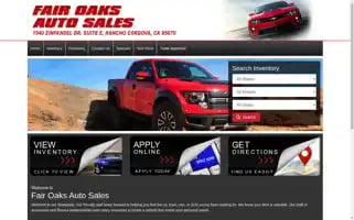 Fairoaksautosales.net Screenshot 2024-05-15 21:54:26