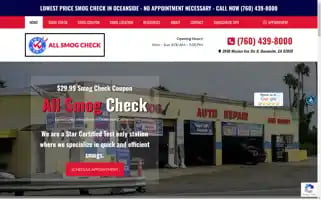 Smogcheckoceansideca.com Screenshot 2024-05-13 23:47:32