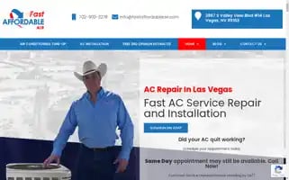 Fastaffordableair.com Screenshot 2024-05-09 16:32:01