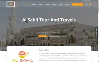 Umrahtoursindore.com Screenshot 2024-04-26 06:49:54