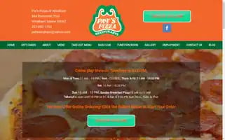 Patspizzawindham.com Screenshot 2024-07-01 07:54:23