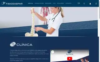 Clinicafisiogaspar.pt Screenshot 2024-05-22 09:25:19