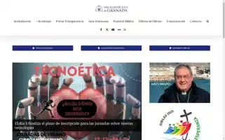 Archidiocesisgranada.es Screenshot 2024-07-02 11:37:34