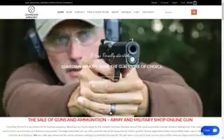 Guardianarmoryshop.com Screenshot 2024-06-15 03:10:09