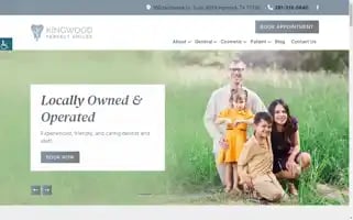 Kingwoodperfectsmiles.com Screenshot 2024-07-06 02:37:42