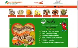 Ayurorganics.store Screenshot 2024-04-27 11:42:03