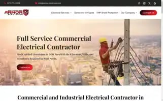 Armorelectrical.com Screenshot 2024-07-07 04:18:16