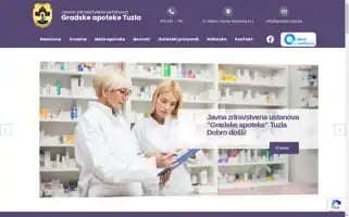 Apoteke-tuzla.ba Screenshot 2024-07-09 14:29:36