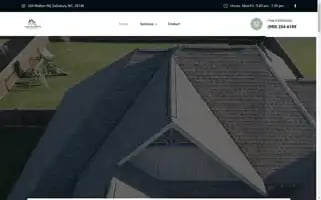 Overcashroofing.com Screenshot 2024-05-26 20:12:50