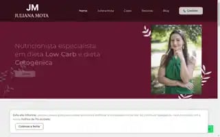 Nutricionistalowcarb.com.br Screenshot 2024-05-19 03:43:50