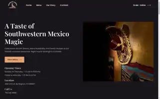 Mexicoburlington.com Screenshot 2024-05-18 22:10:48
