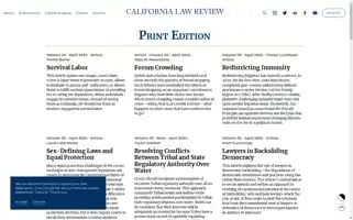 Californialawreview.org Screenshot 2024-06-12 02:29:55