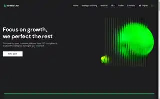 Green-leaf.dev Screenshot 2024-05-18 19:19:18