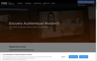 Estudioaudiovisualmasterd.es Screenshot 2024-07-08 03:41:54