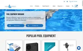 Poolequipmentbrisbane.com.au Screenshot 2024-06-13 18:33:55