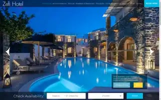 Zefi-hotel.com Screenshot 2024-04-15 07:21:50
