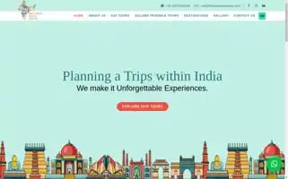 Historicindiatours.com Screenshot 2024-04-22 18:45:30