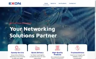 Exoncabling.com Screenshot 2024-05-27 11:38:50