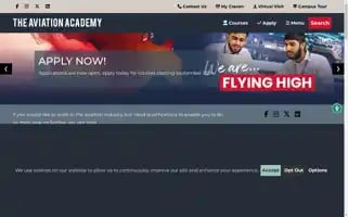 Theaviationacademy.co.uk Screenshot 2024-07-04 22:07:34