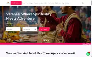 Varanasitourandtravel.com Screenshot 2024-04-14 20:38:13