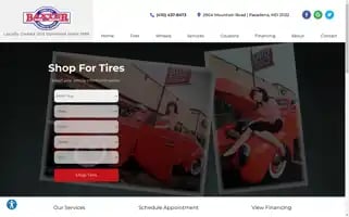 Baxtertireauto.com Screenshot 2024-05-08 17:11:22