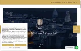 Sangiorgiopalacehotel.it Screenshot 2024-04-17 13:05:38