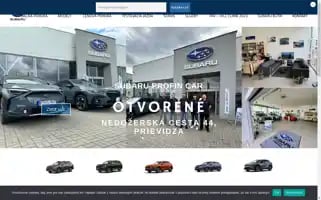 Profincar.sk Screenshot 2024-05-19 21:56:04