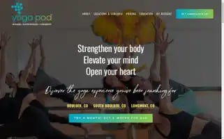 Yogapod.com Screenshot 2024-05-15 08:42:27