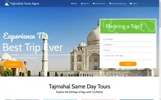 Tajmahaltoursagra.com Screenshot 2024-04-17 04:29:47