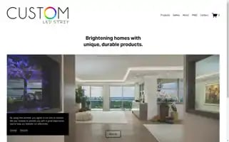 Customledstrip.com Screenshot 2024-04-22 11:37:00